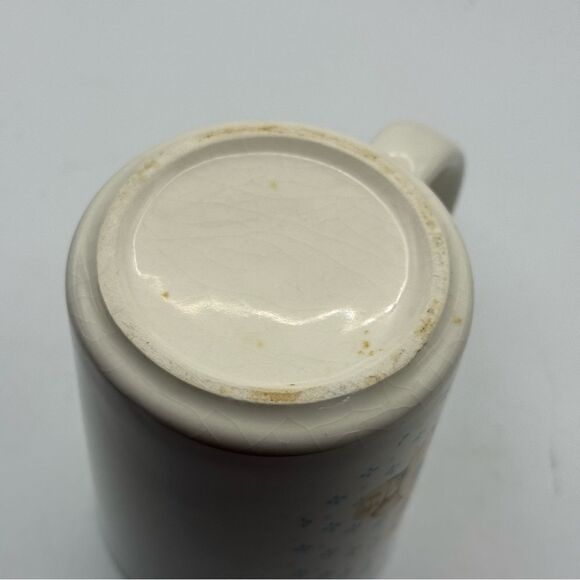 Vintage teddy bear coffee set with stand, missing one cup - Picture 11 of 12